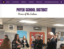 Tablet Screenshot of poyenschool.com